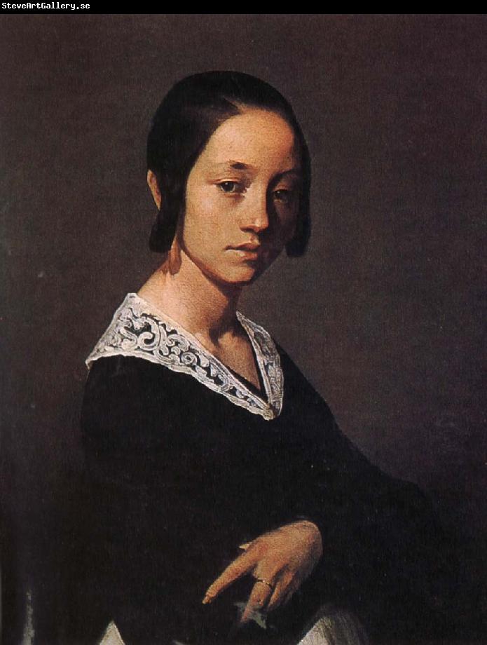 Jean Francois Millet Portrait of Fierden